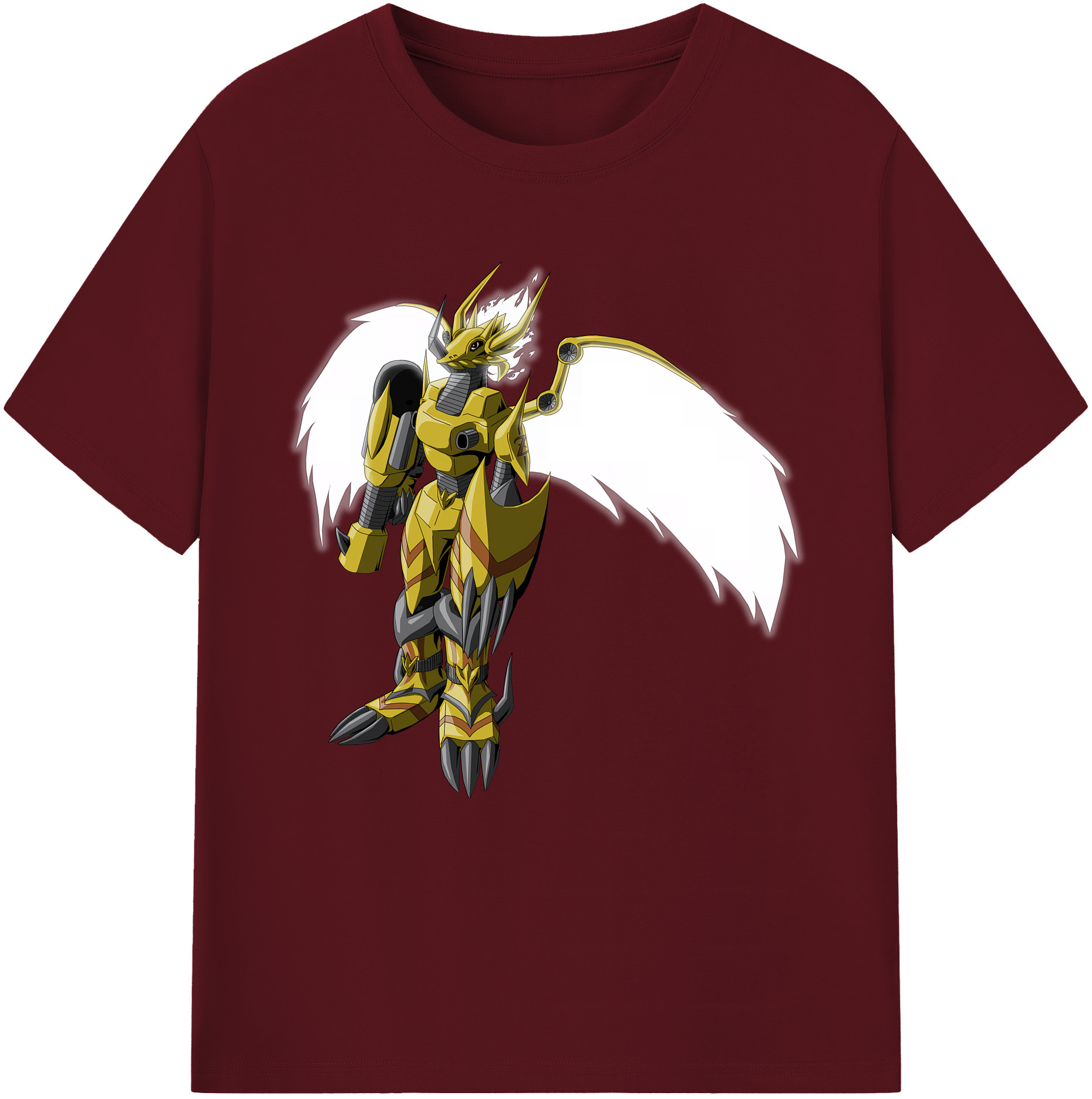 （画像用） Digimon デジタルモンスター/デジモン 綿100％半袖Tシャツ（フロントプリント）